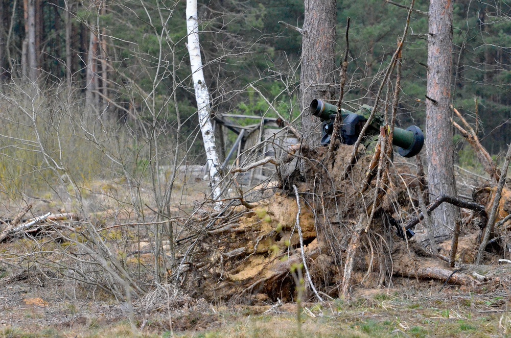 US, Lithuanian Soldiers conduct exercise Savage Wolf