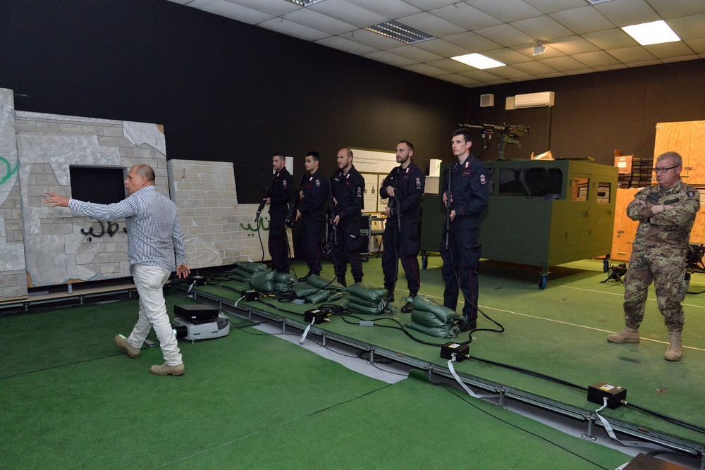 Italian Carabinieri Training at Caserma Ederle, Vicenza, Italy