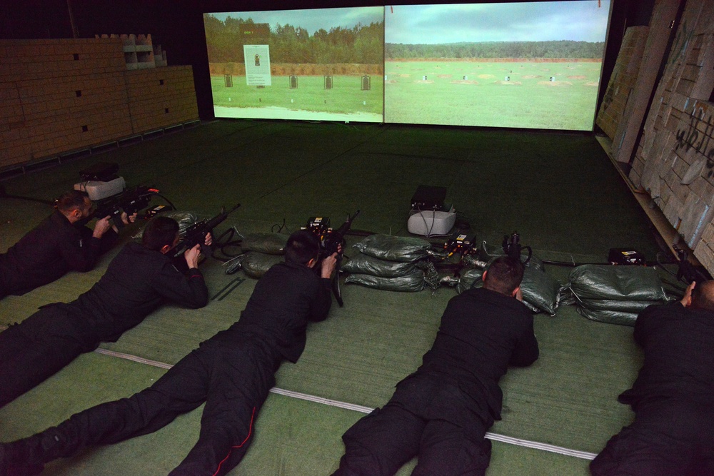 Italian Carabinieri Training at Caserma Ederle, Vicenza, Italy