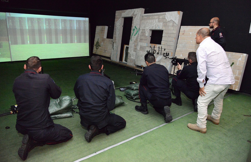 Italian Carabinieri Training at Caserma Ederle, Vicenza, Italy