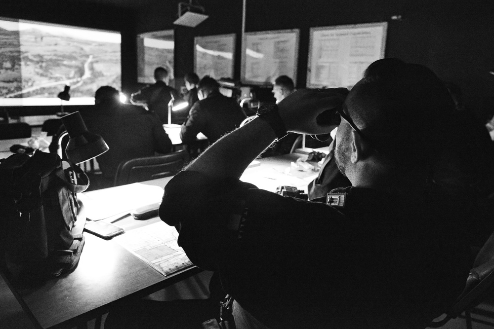 Italian Carabinieri Training at Caserma Ederle, Vicenza, Italy