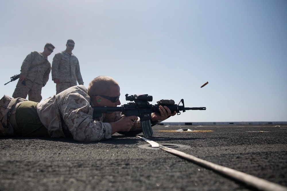 Live-fire training exercise