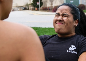 Cary native overcomes physical challenges in preparation for USMC bootcamp