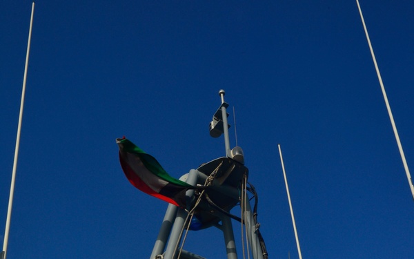 Elite Special Forces from GCC and U.S. simulate a raid on hijacked tanker