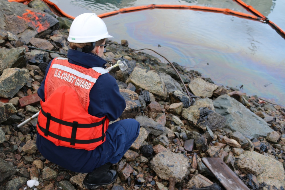 Coast Guard oversees 120 gal. fuel removal from Boston Harbor