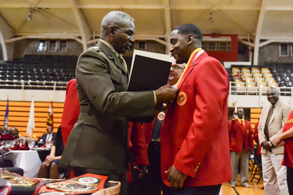 Marine inducted into the All-American Hall of Fame