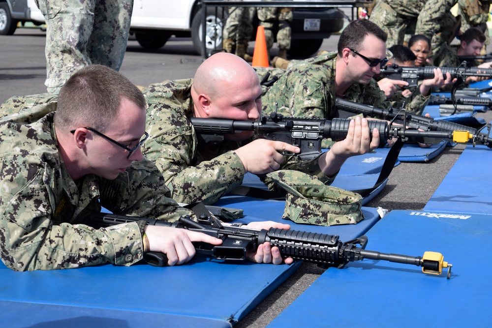 Coastal Riverine Squadron 1 Conducts Firearms Training
