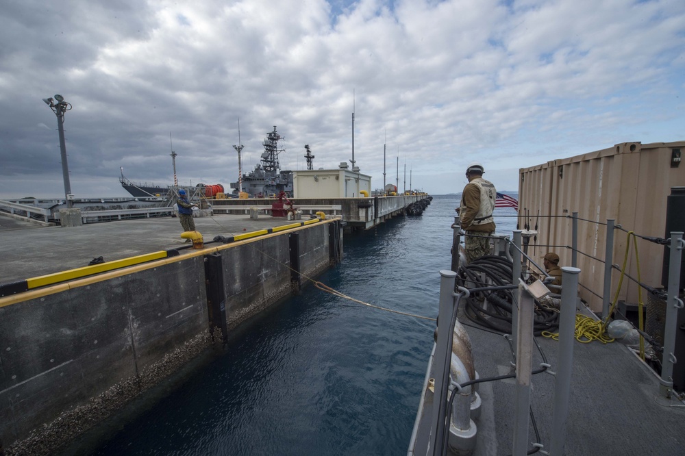 USS Green Bay pulls into Okinawa, Japan