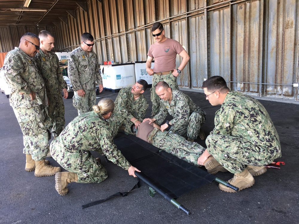 CRS-1 Conducts Combat Medical Training