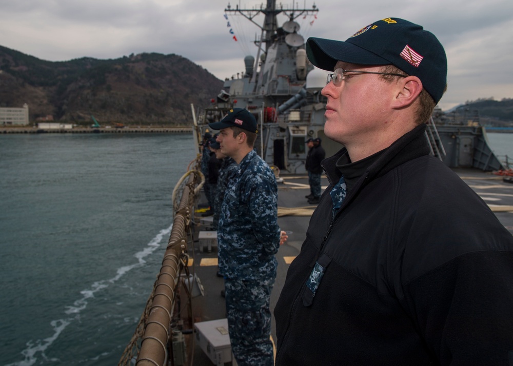 USS Barry Conducts Routine Patrol