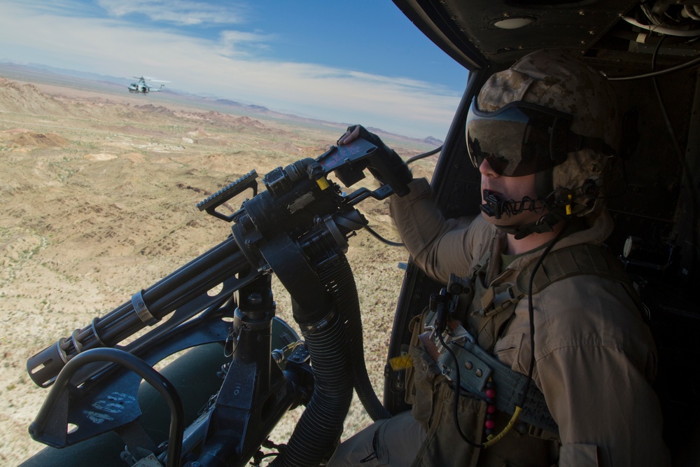 UH-1Y Aerial Gunnery Refinement