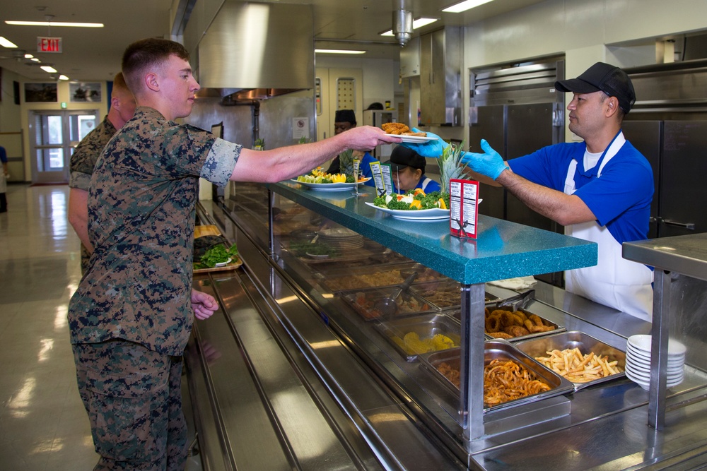 Headquarters Battalion, 3d Marine Division Drill Competition