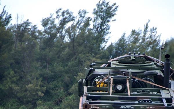 Marine forces LCAC offload from USS Bonhomme Richard (LHD 6)