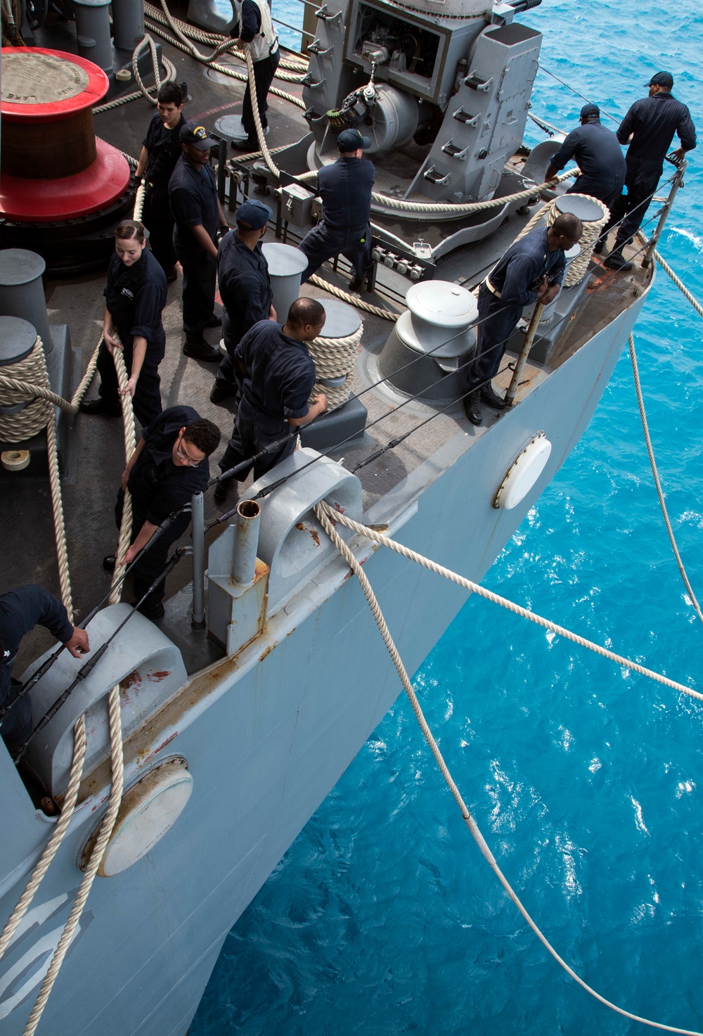 USS Bonhomme Richard (LHD 6) arrives to Okinawa, Japan