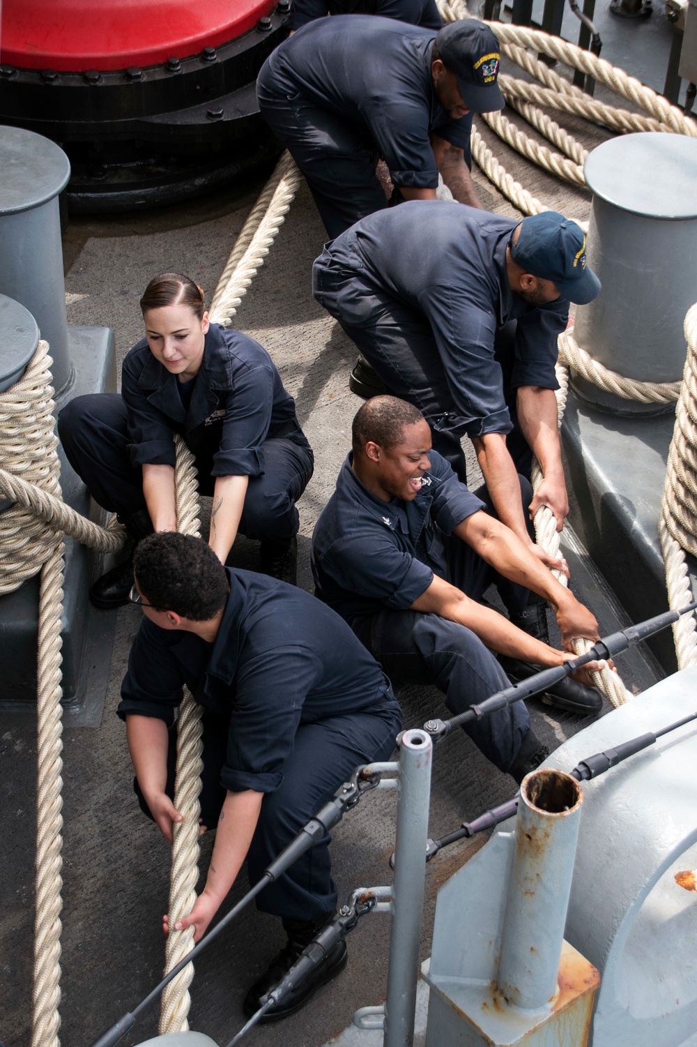 USS Bonhomme Richard (LHD 6) arrives to Okinawa, Japan