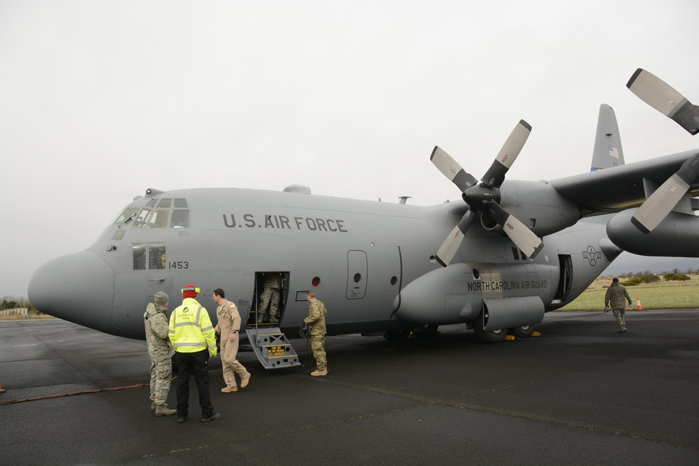 145th Airlift Wing Deployment 2017