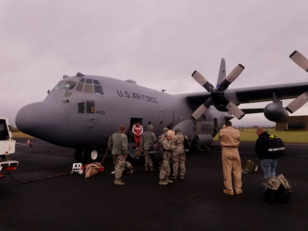 145th Airlift Wing Deployment 2017