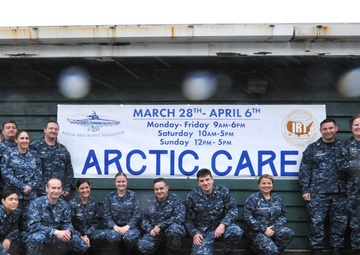 Navy Group Photo for ARCTIC CARE 2017