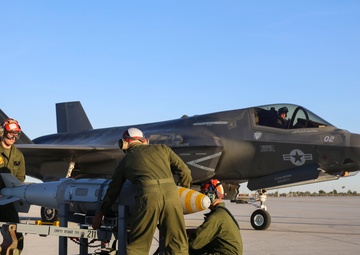 Proof of concept: First hot load of GBU-32 on F-35B