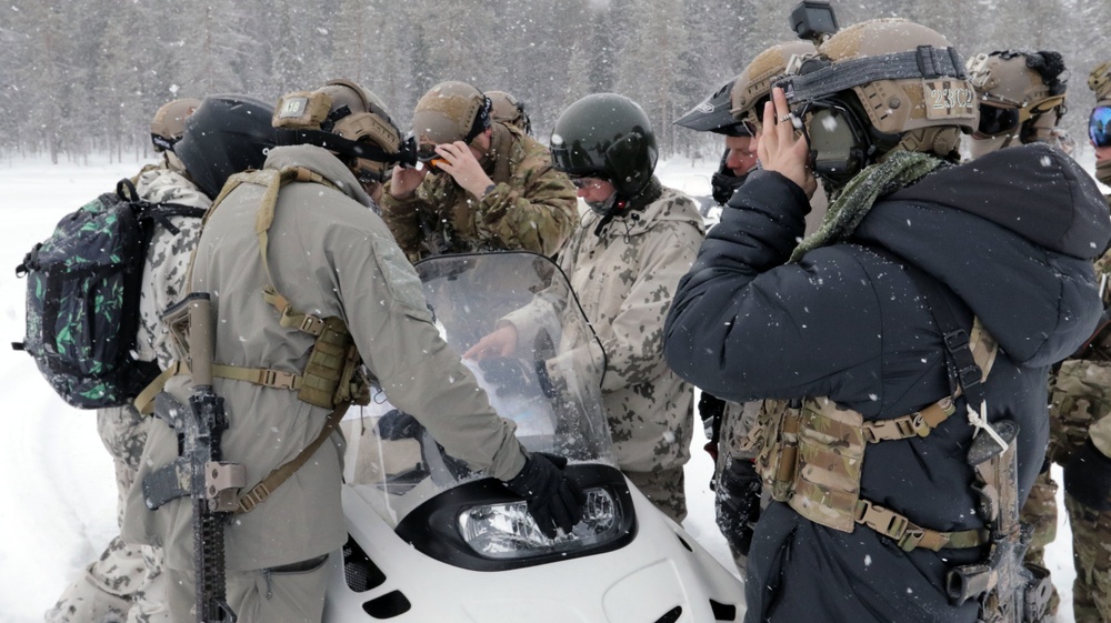 Joint Combined Exchange Training with Finnish Defence Forces
