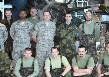 Czech partnership group photo