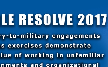 EAGLE RESOLVE 17 - Banners and Infographics