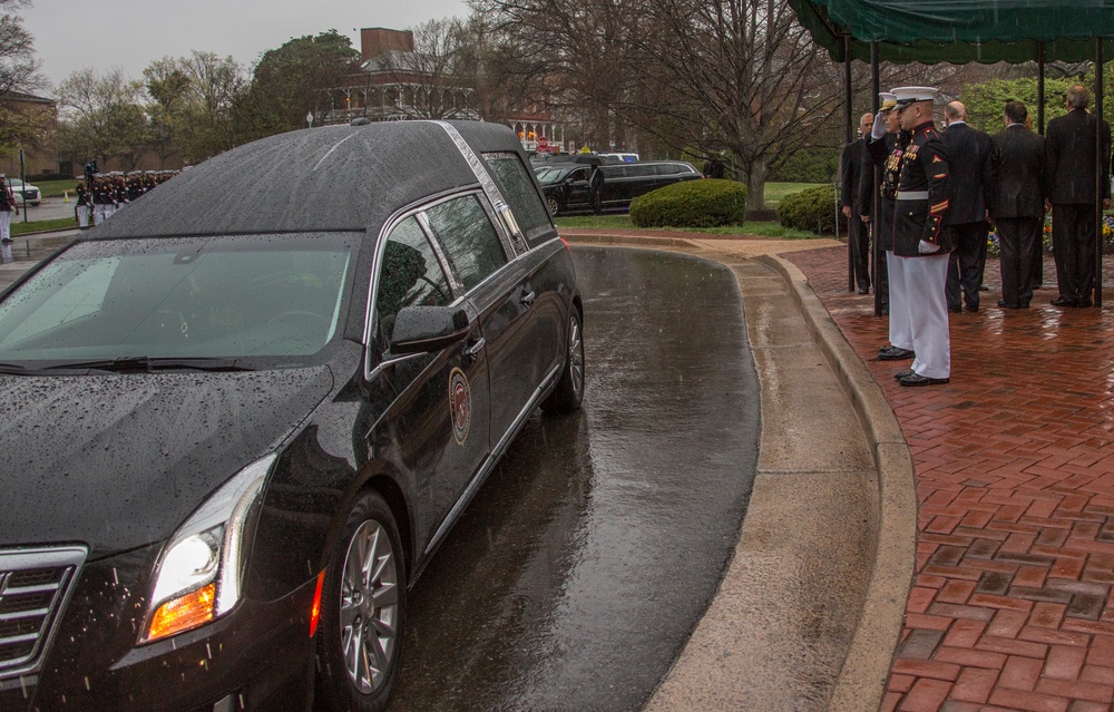 CMC Attends Funeral for John Glenn