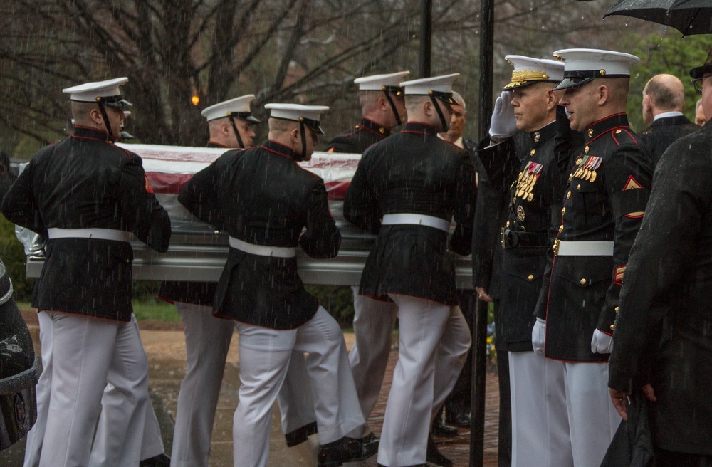 CMC Attends Funeral for John Glenn