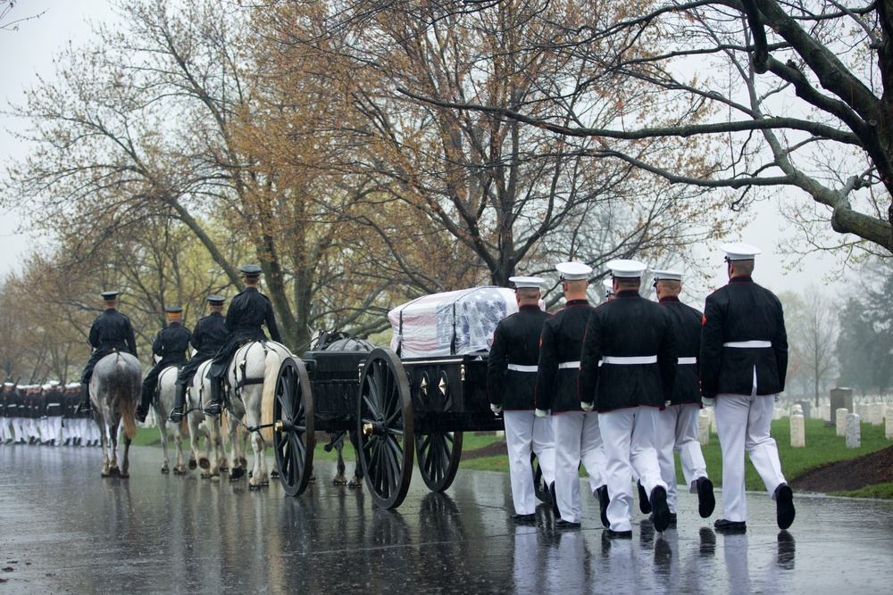 John Glenn Laid To Rest in Arlington National Cemetery