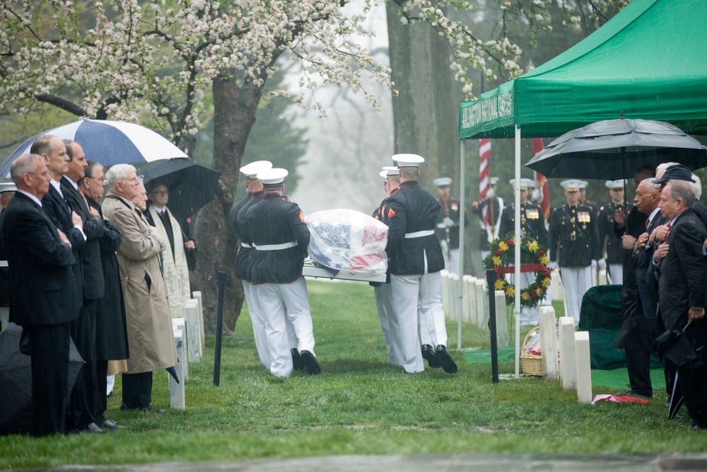 John Glenn Laid To Rest in Arlington National Cemetery