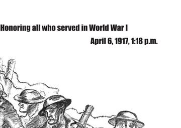 Today marks 100th year anniversary of World War 1 declaration