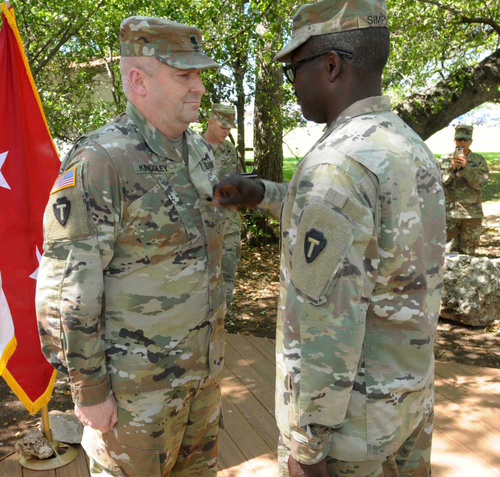 36th Infantry Division Promotes Chief of Staff