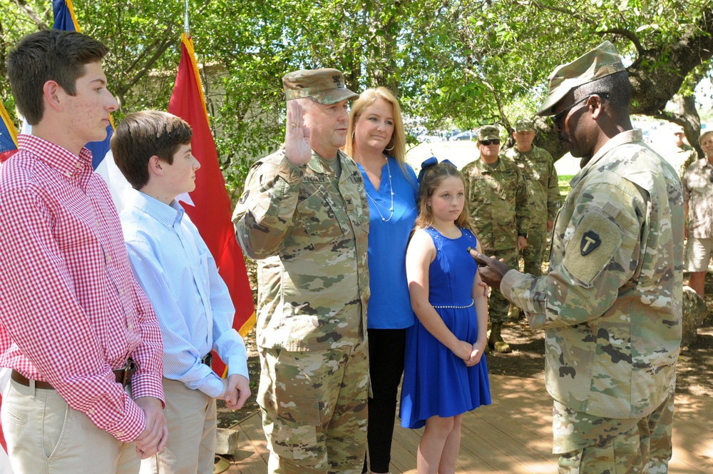 36th Infantry Division Promotes Chief of Staff