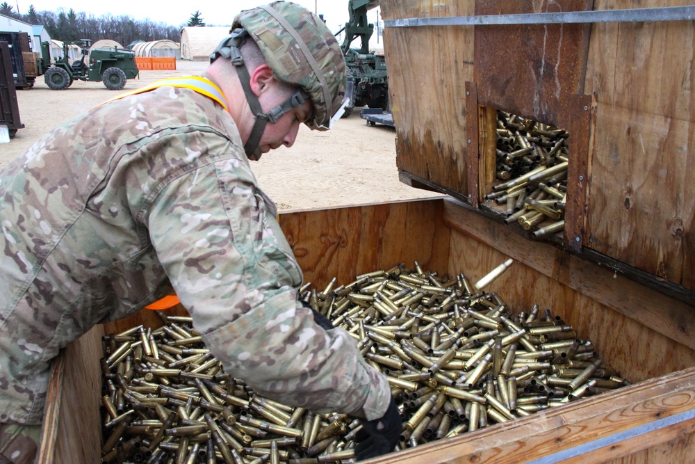 Ammo handlers keep rounds firing at Op Cold Steel