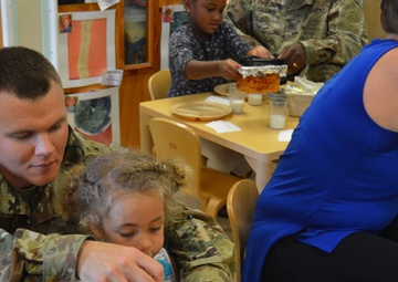 Army celebrates children with pinwheels, parade