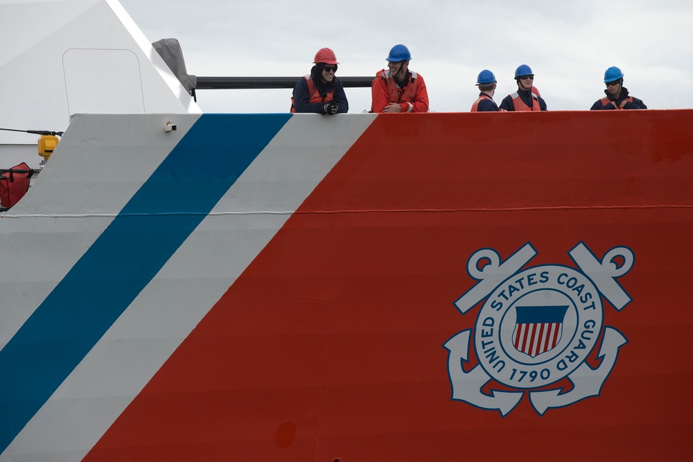 Coast Guard Cutter Munro returns to homeport