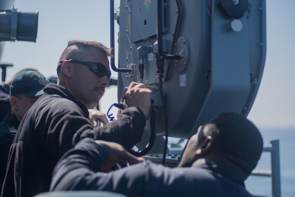USS Lake Erie (CG 70) Underway for COMPTUEX