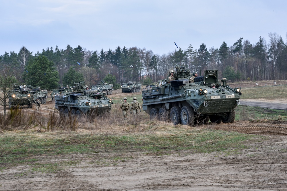 Battle Group Poland Range day