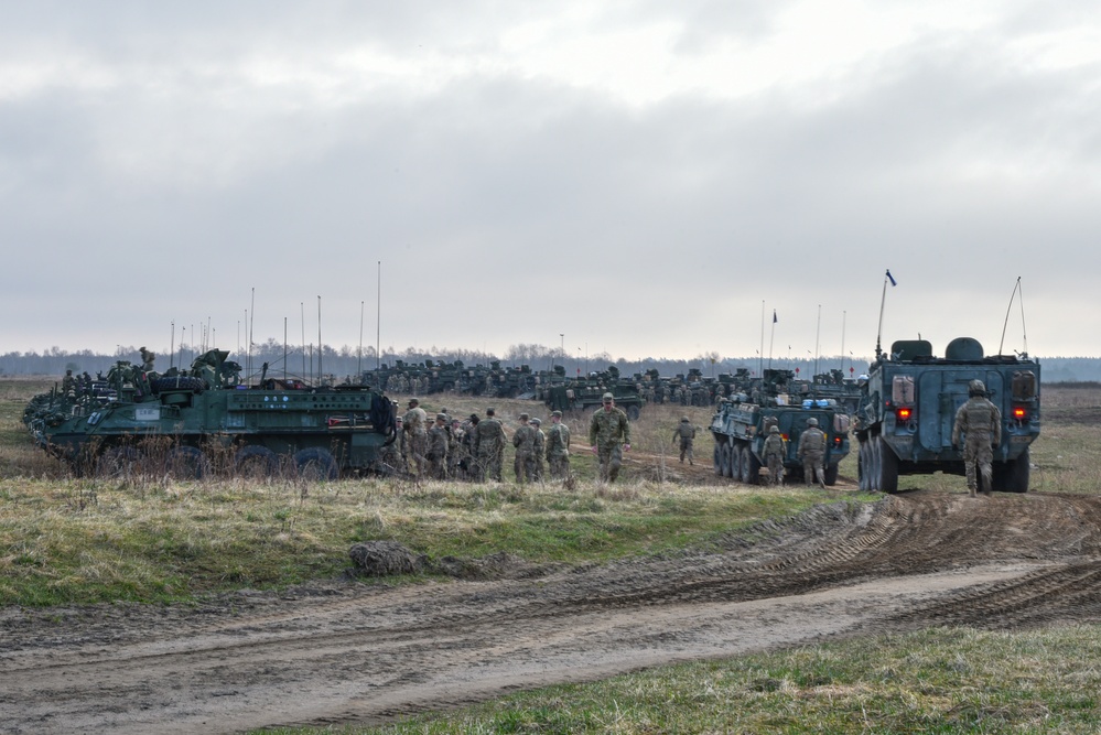 Battle Group Poland Range day