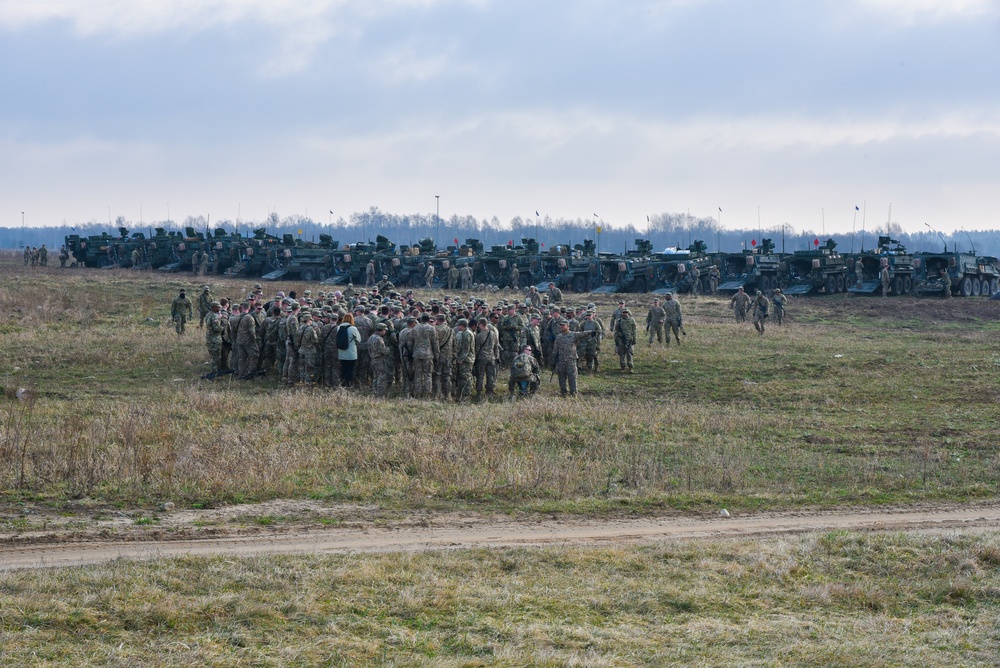 Battle Group Poland Range day