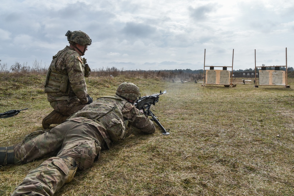 Battle Group Poland Range day