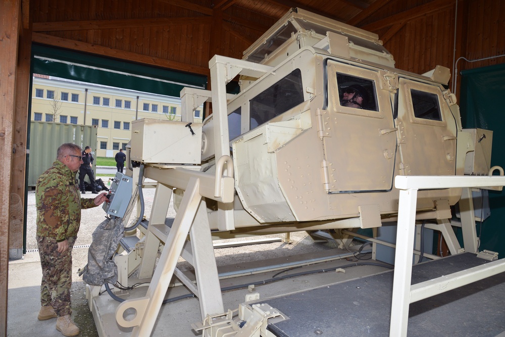 Italian Carabinieri Training at Caserma Ederle, Vicenza, Italy