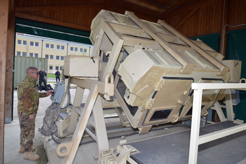 Italian Carabinieri Training at Caserma Ederle, Vicenza, Italy