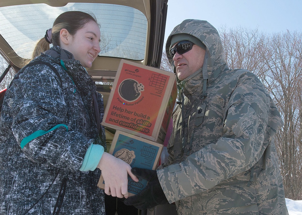 Hanscom welcomes Girl Scouts