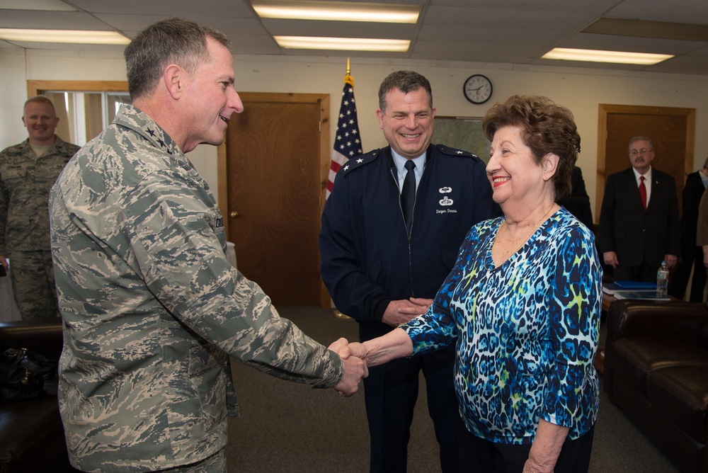 Goldfein visits Hanscom