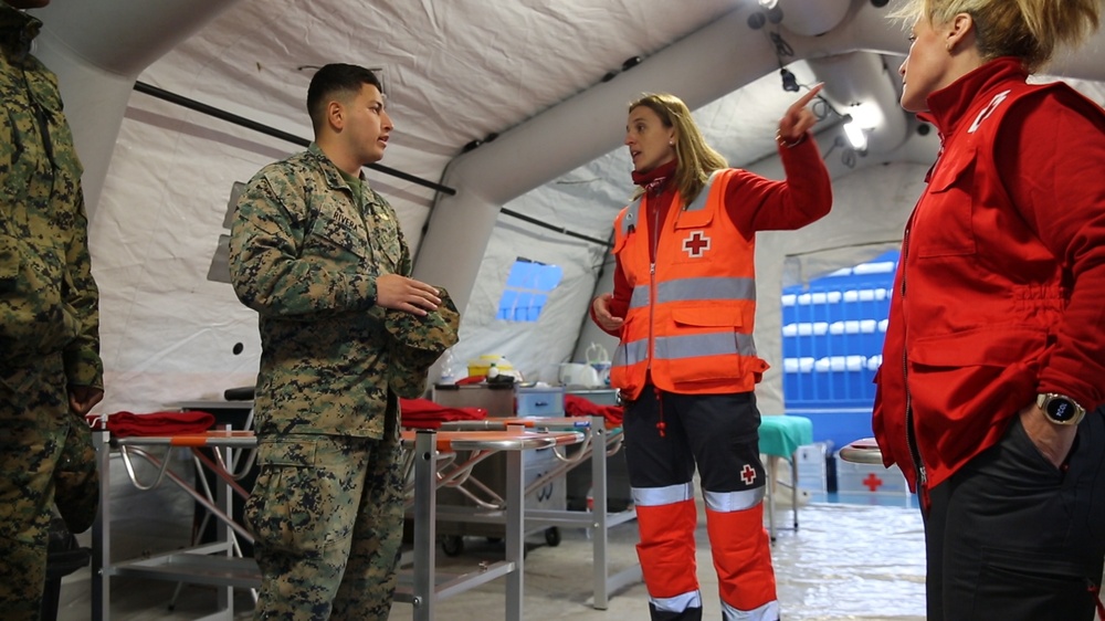 Spanish specialty: U.S. Marines educate themselves on Spanish disaster relief