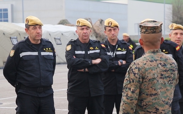 Spanish specialty: U.S. Marines educate themselves on Spanish disaster relief
