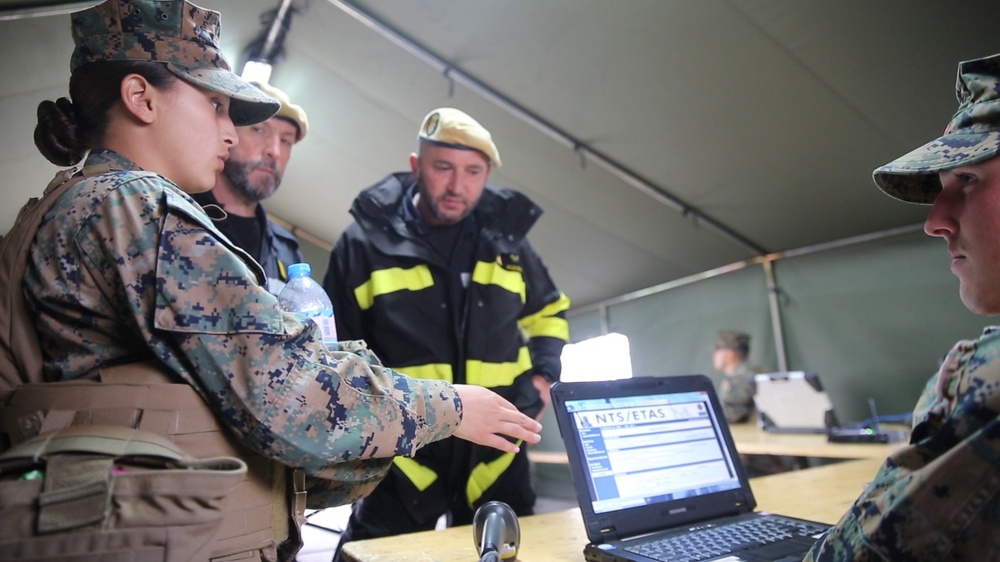 Spanish specialty: U.S. Marines educate themselves on Spanish disaster relief