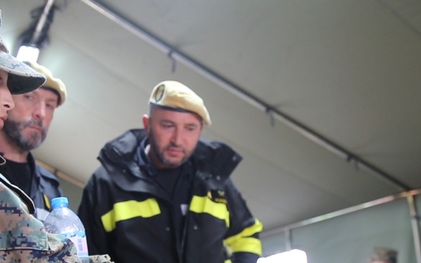 Spanish specialty: U.S. Marines educate themselves on Spanish disaster relief