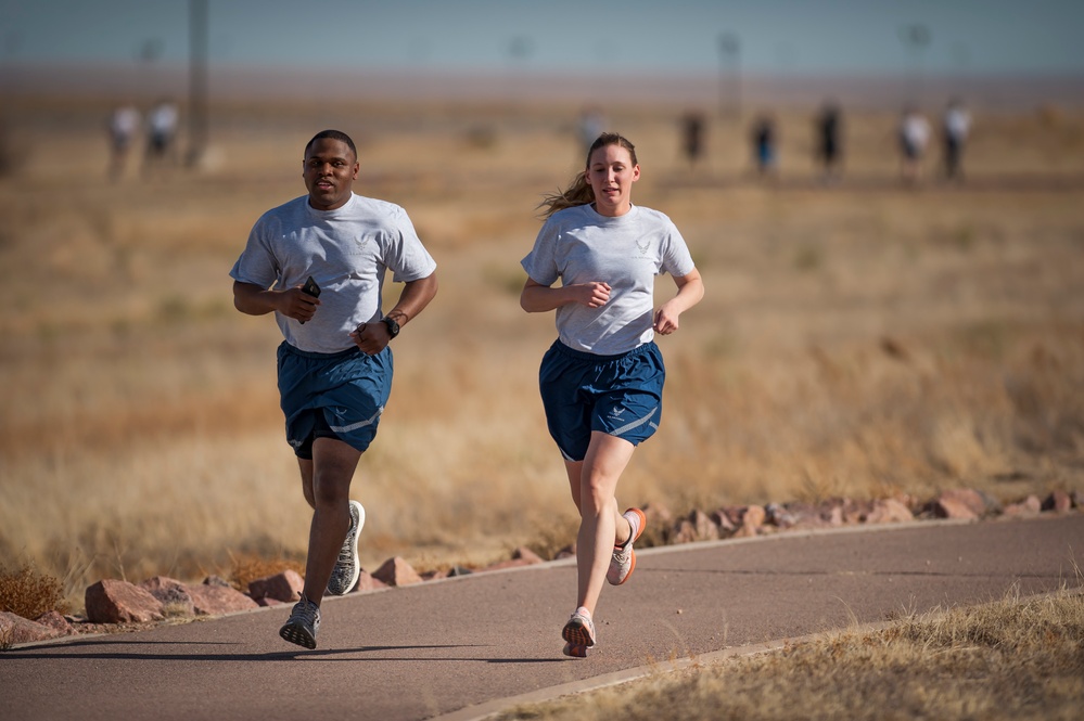 Team Schriever participates in annual St. Paddy’s Day run